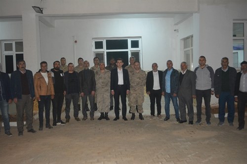 Adaklı İlçe Jandarma Komutanlığına bağlı Çatma Jandarma Karakol Komutanlığında iftar programı düzenlendi.