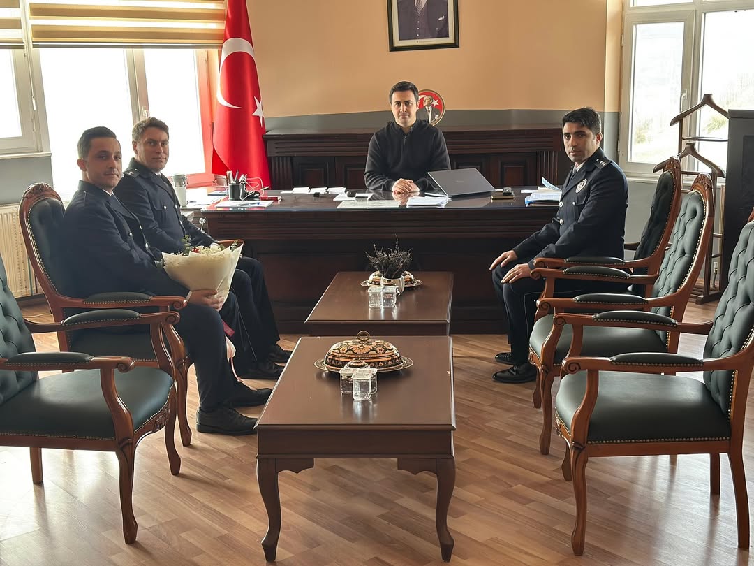 Polis Haftası Kapsamında Kaymakamımıza Ziyaret